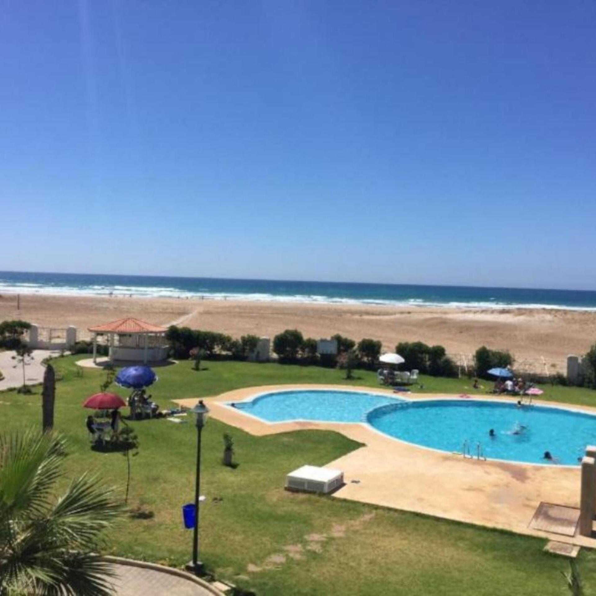 Seaside Poolside Apartment Asilah Esterno foto