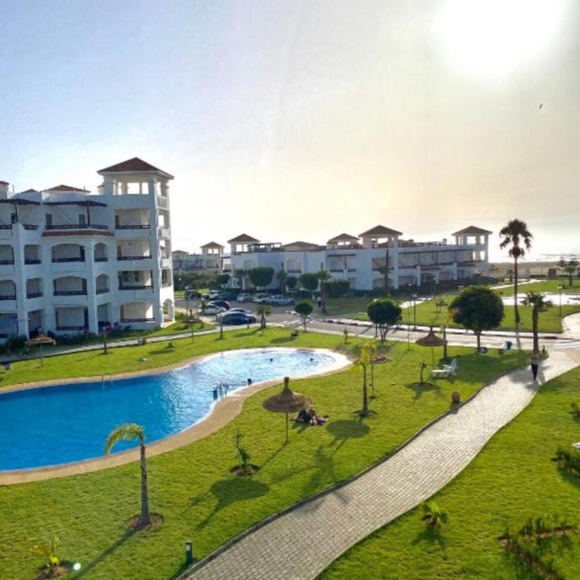 Seaside Poolside Apartment Asilah Esterno foto